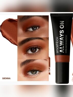 NEW Smashbox Always on Sienna Cream Eye Shadow 0.34 oz NIB